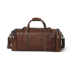 Vistara Lane Walker Leather Weekender Duffle Bag