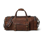 Vistara Lane Walker Leather Weekender Duffle Bag